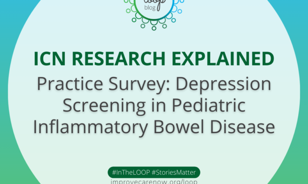 ICN Research Explained: Practice Survey – Depression Screening in Pediatric Inflammatory Bowel Disease