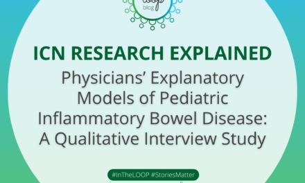 ICN Research Explained: Physicians’ Explanatory Models of Pediatric Inflammatory Bowel Disease: A Qualitative Interview Study