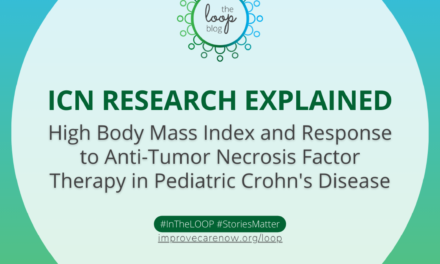 ICN Research Explained: High body mass index and response to anti-tumor necrosis factor therapy in pediatric Crohn’s disease