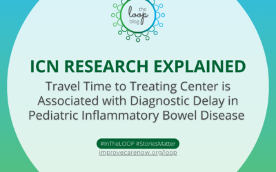 ICN Research Explained: Travel Time to Treating Center is Associated with Diagnostic Delay in Pediatric Inflammatory Bowel Disease