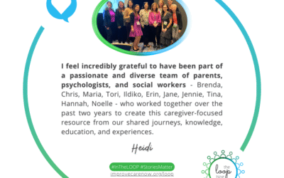 Providing a sense of hope, knowledge, ideas, emotional/mental health support for other caregivers