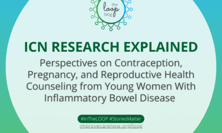 ICN Research Explained: Perspectives on Contraception, Pregnancy, and Reproductive Health Counseling from Young Women With Inflammatory Bowel Disease