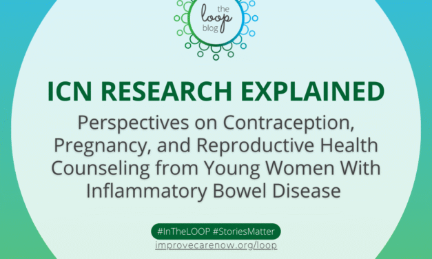 ICN Research Explained: Perspectives on Contraception, Pregnancy, and Reproductive Health Counseling from Young Women With Inflammatory Bowel Disease