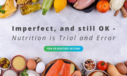 Imperfect, and still OK – Nutrition is Trial and Error