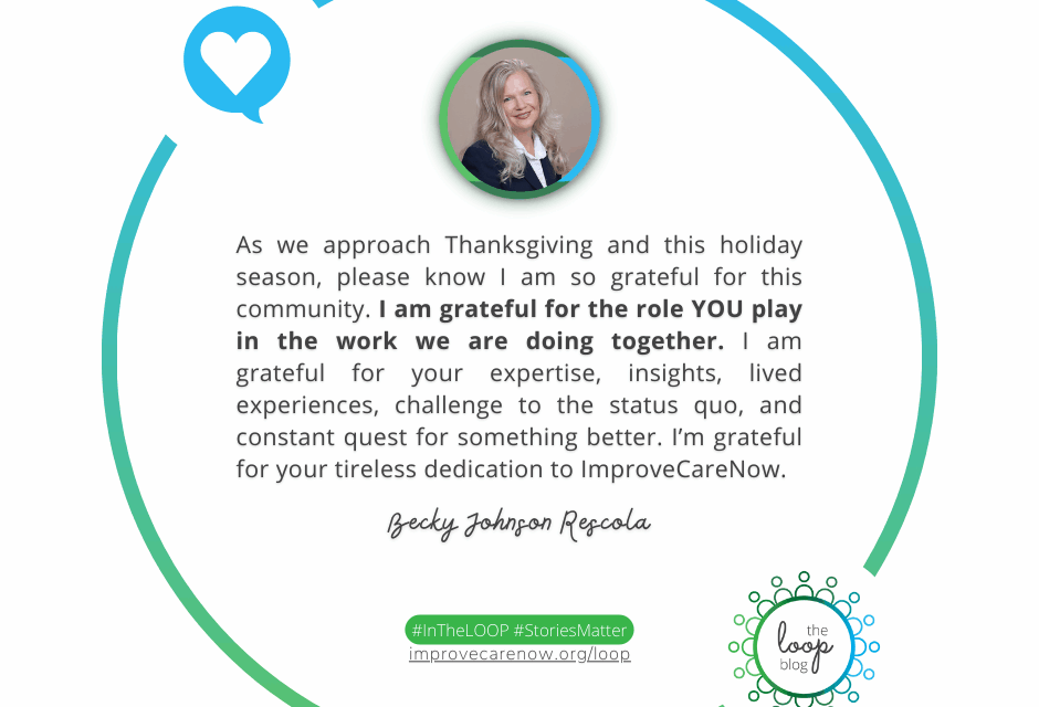 Grateful for you and your impact in this world