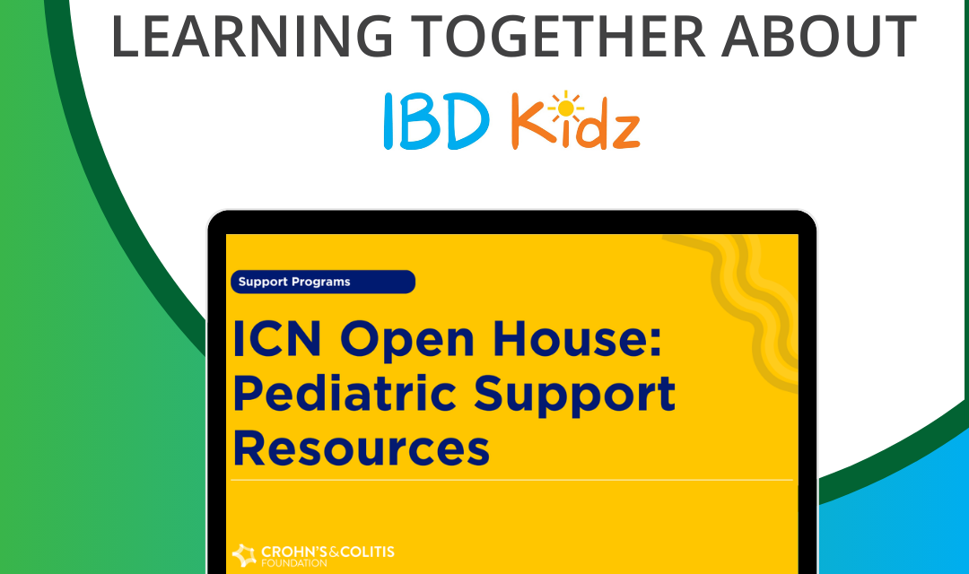 IBD Kidz is a virtual support program for pediatric IBD patients